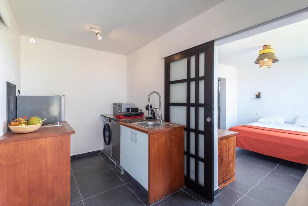 T3 Lumineux Avec Vue Exceptionnelle Et Piscine Oasis De Nature Et Serenite Petit-Canal 外观 照片